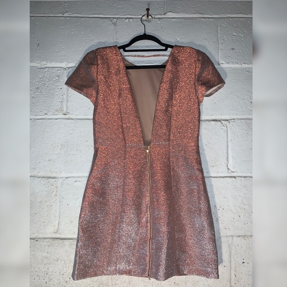 Beautiful Sparkle Pink/Silver Reflective Dress - Picture 2 of 4